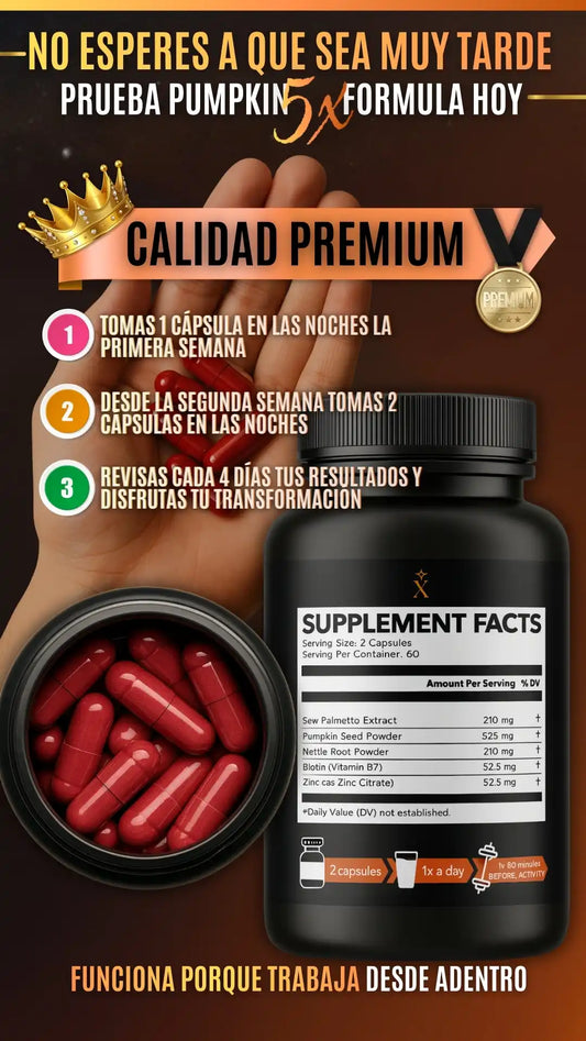 Pumpkin Seed 5X Fórmula