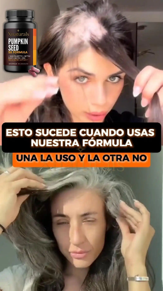 Pumpkin Seed 5X Cabello Mujeres